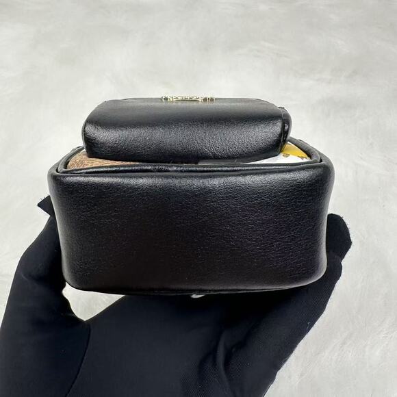 Coach Mini Court Backpack Bag Charm In Signature Canvas With Floral Print NWT - Picture 7 of 8